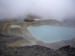The Emarald and Blue Lakes.