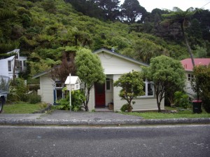 Bruce and Nancy's old house in Wellington.