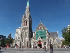 The Christchurch cathedral
