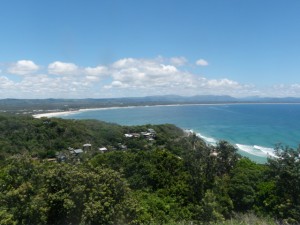 View of Byron Bay