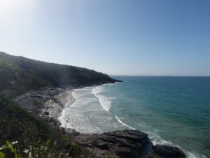 A beach at Noosa National Park that we swam at