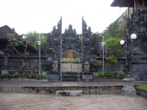 A Hindu temple in Kuta, Bali