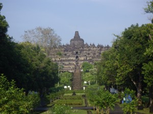 The Buddhist monument of Borobudur