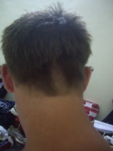 Wow.  That's a bad haircut. Thanks Kenna.