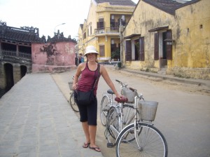 Biking through Hoi An's Ancient Town